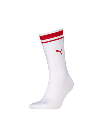 PUMA | Chaussettes de loisirs pour homme Heritage Stripe Crew, lot de 3
