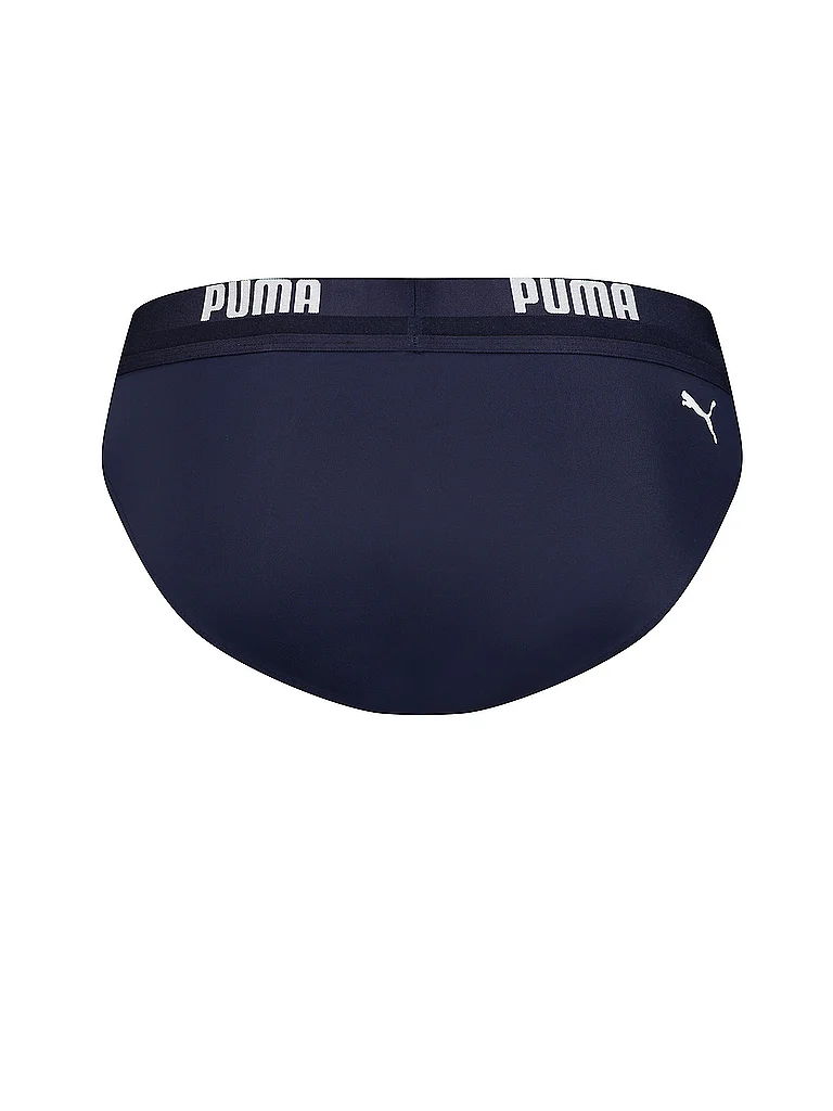 Puma Slip De Bain Logo Navy M Homme 5