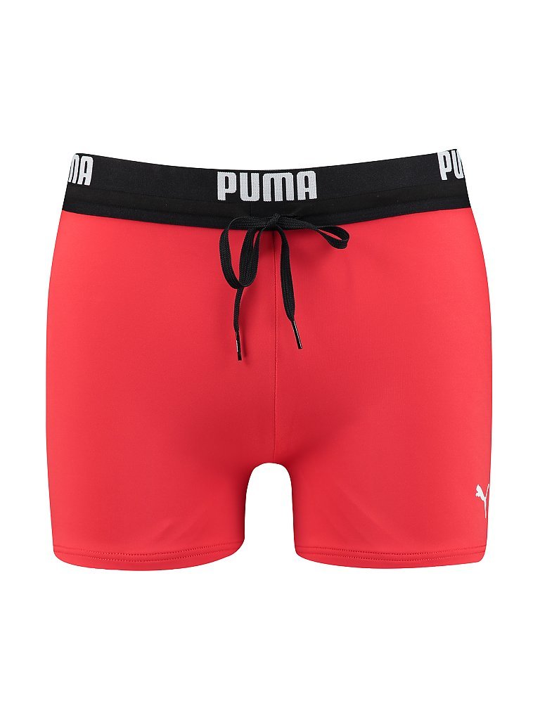 Slip de bain à jambes rouge L