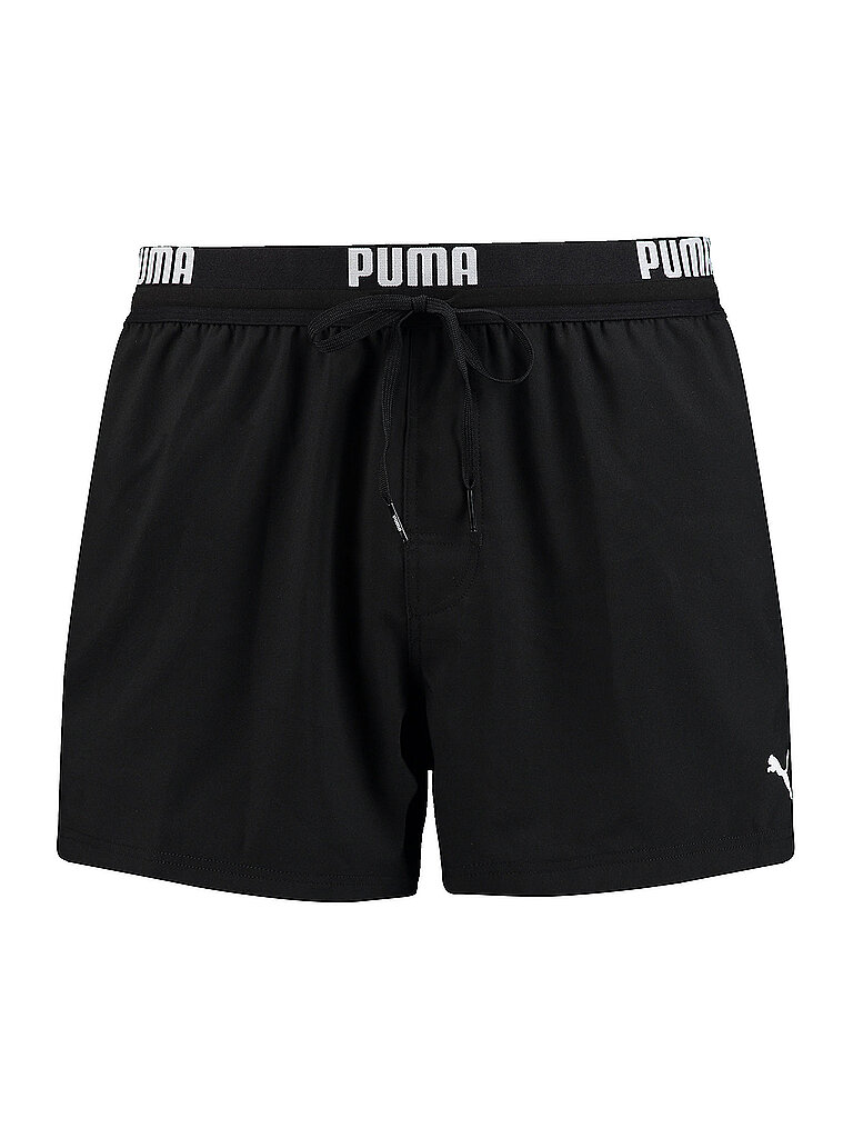 Short de bain logo noir S