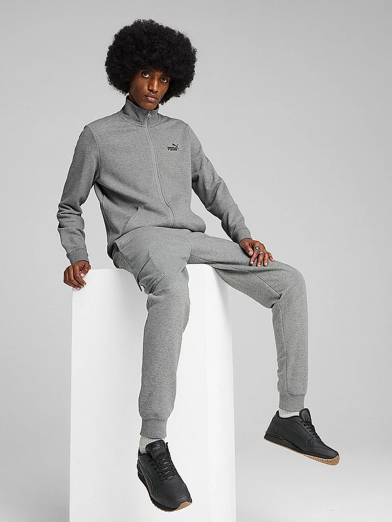 Puma Men's Track Jacket Gray S 3