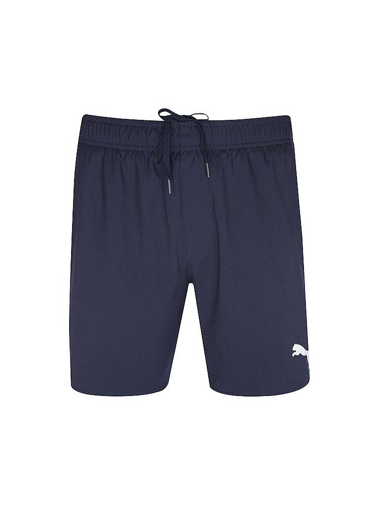 Short de bain mi-long bleu marine L