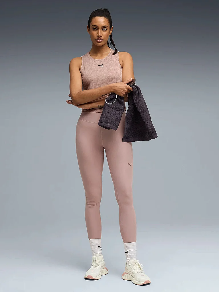 Puma Cloudspun Fitness Tank Top Light Brown S 3