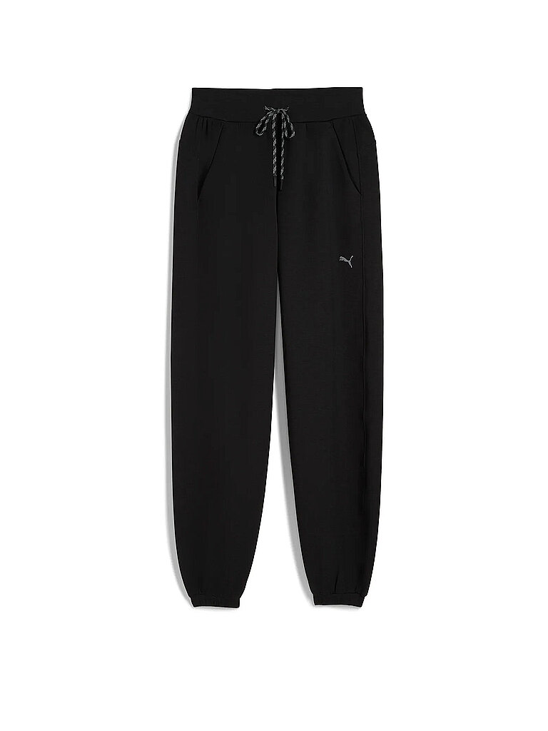 Puma Cloudspun Damen Jogginghose Schwarz L 2