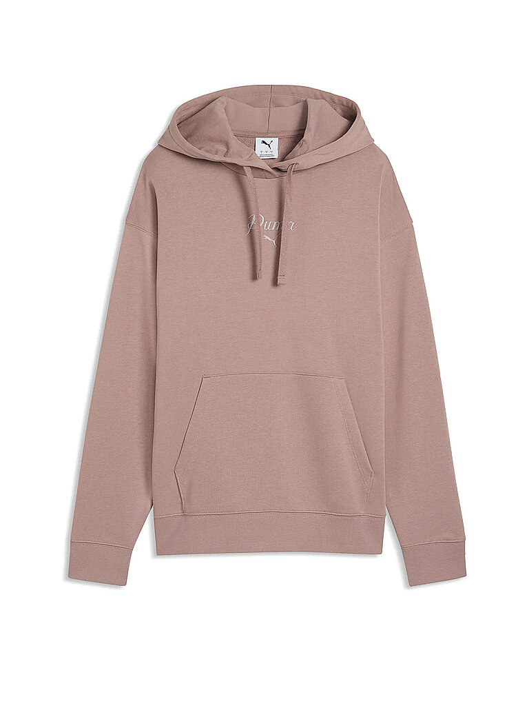 Sweat à capuche Ess Script Comfort TR marron clair M