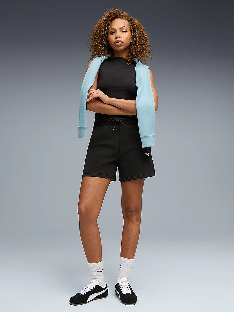 Puma Ess Small No 1 Logo 4" Lightweight Shorts Black XS 4