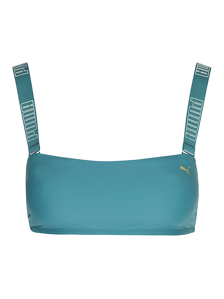 Damen Bikinioberteil Bandeau pétrole L