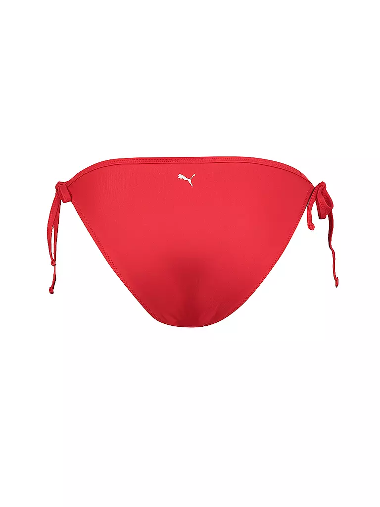 PUMA | Bas de bikini femme à lacets sur les côtés | Rouge