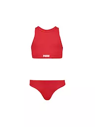 PUMA | Bikini Racerback pour fille | Rouge