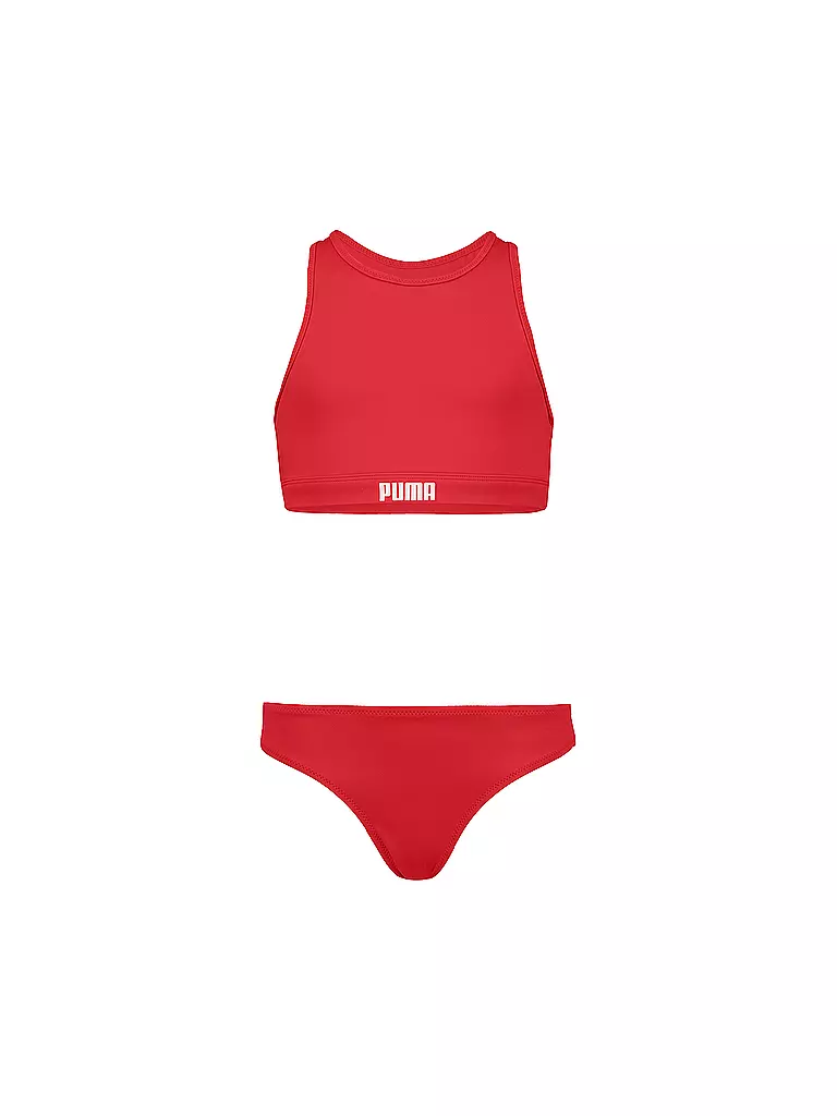 PUMA | Bikini Racerback Fille | Rouge