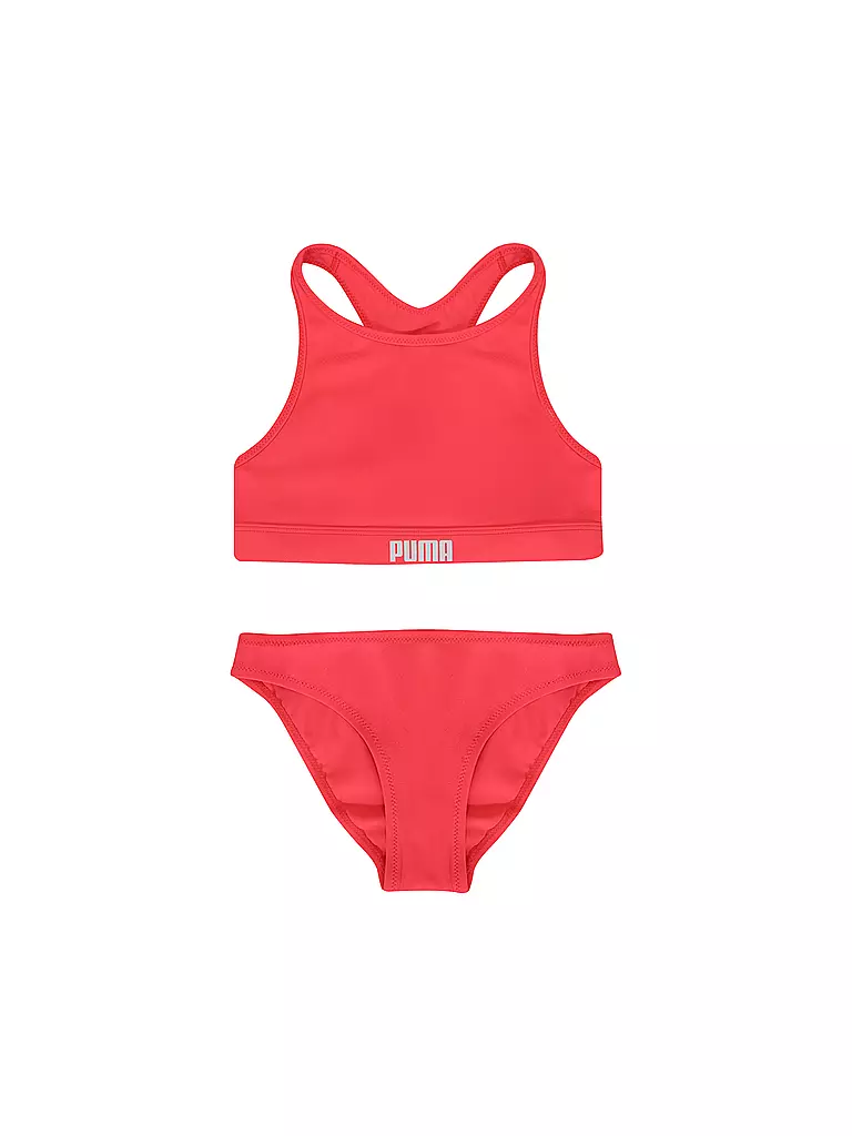 PUMA | Bikini Racerback Fille | Rose vif