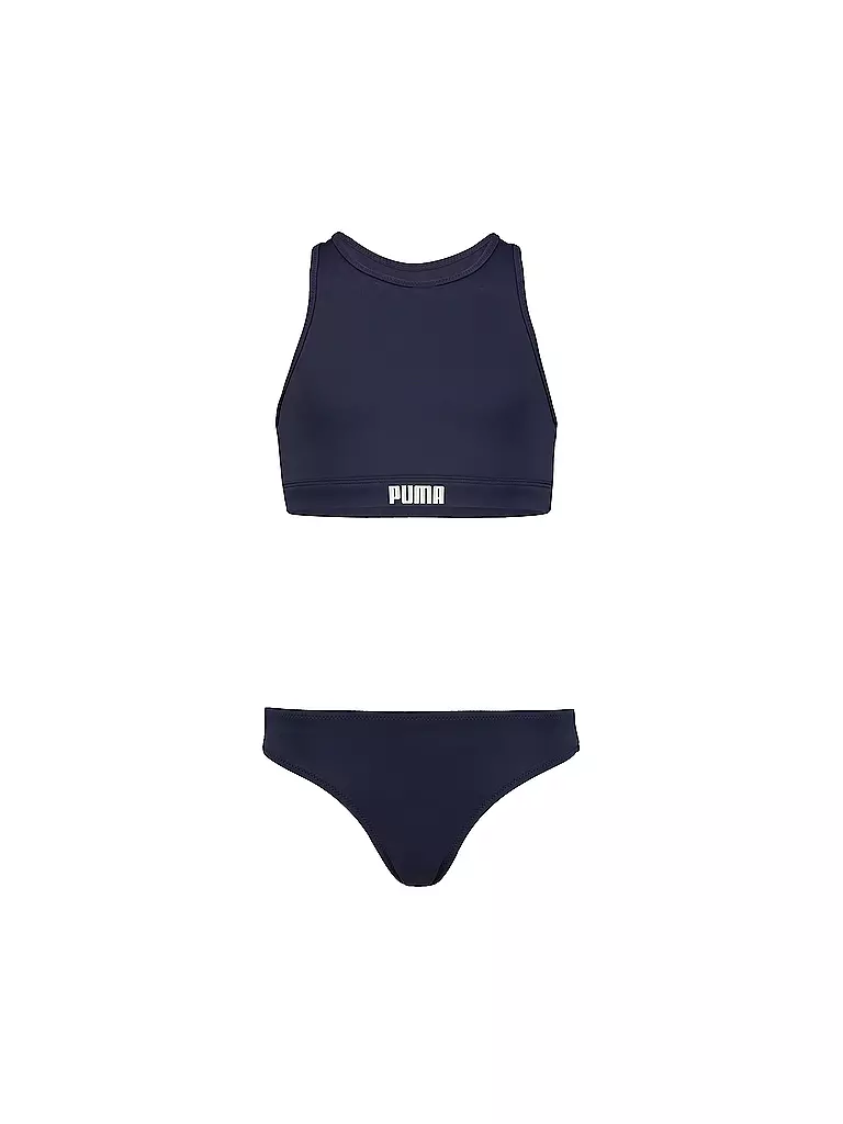 PUMA | Bikini Racerback pour fille | Bleu foncé