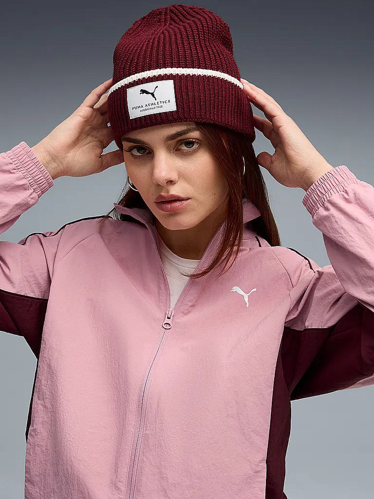 PUMA | Bonnet Puma Class | Rouge foncé