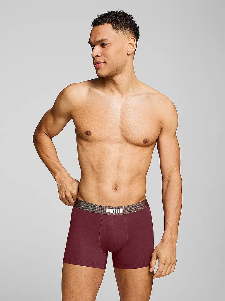 PUMA | Boxershorts Homme avec Ceinture en Mesh Lot de 2 | 