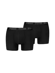 PUMA | Boxer pour homme Everyday Basic, lot de 2 | Noir