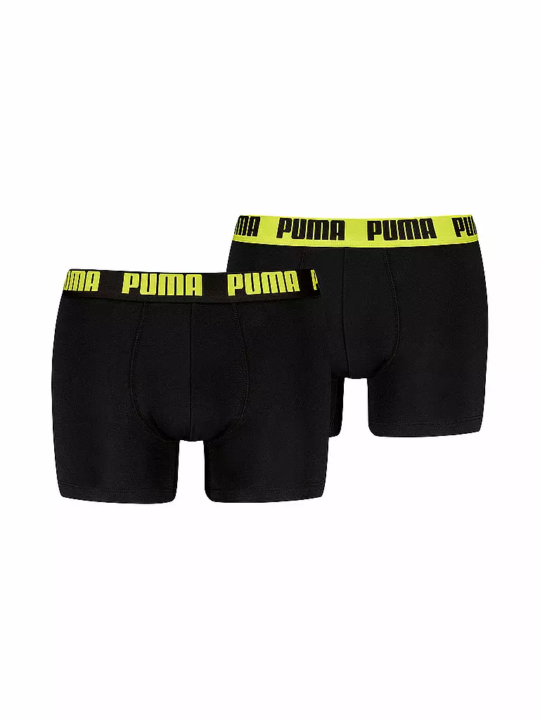 PUMA | Boxershorts Homme Everyday Basic Lot de 2 | Noir