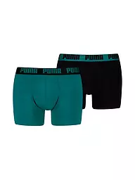 PUMA | Boxer pour homme Everyday Basic, lot de 2 | Pétrole