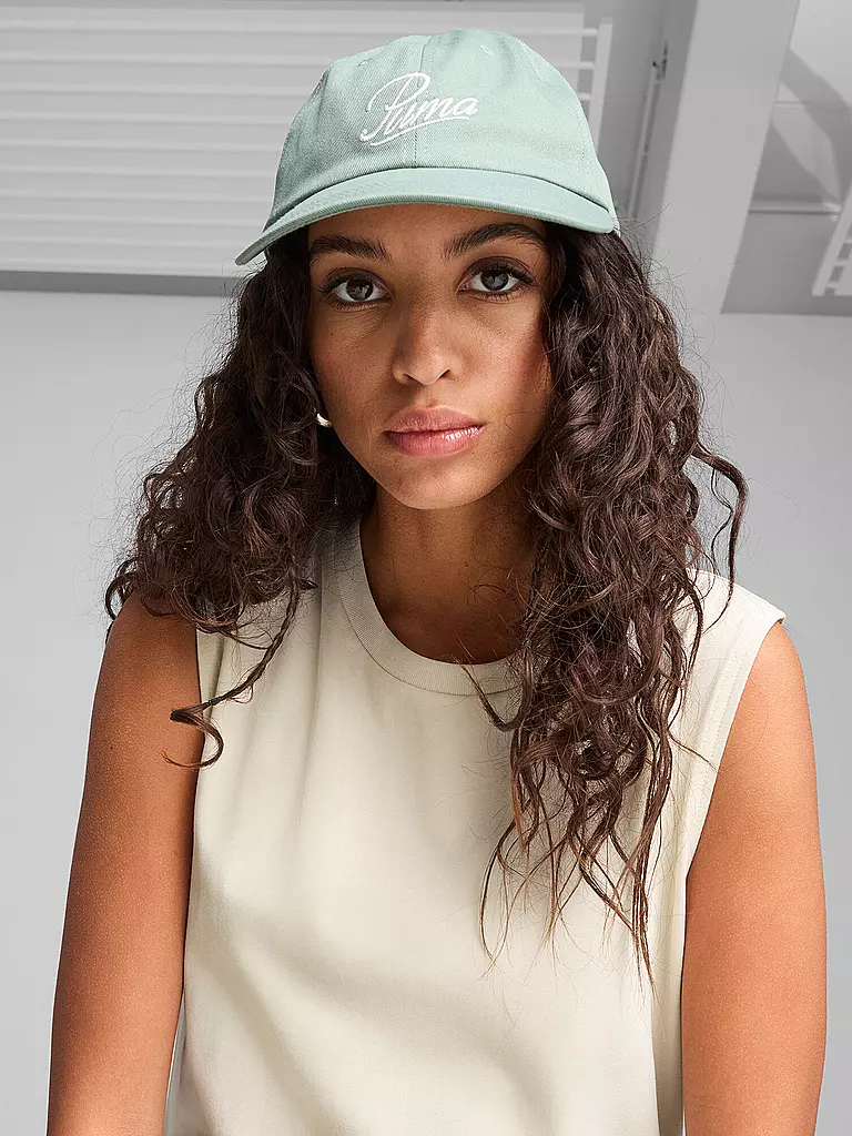 PUMA | Casquette Femme Logo Classic | Vert clair