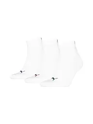 PUMA | Chaussettes de loisirs Quarter Plain, lot de 3 | Blanc