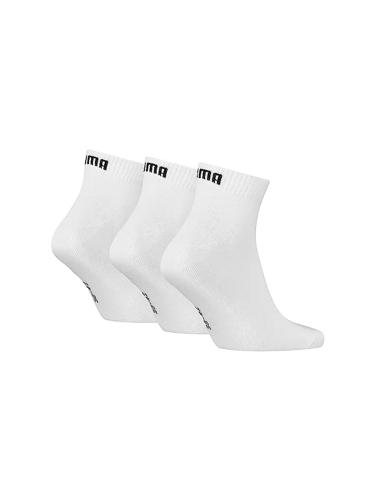 PUMA | Chaussettes de loisirs Quarter Plain, lot de 3 |