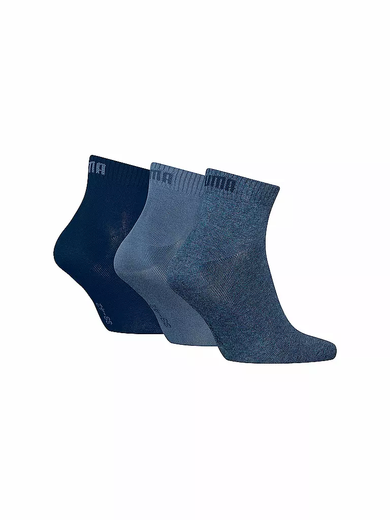PUMA | Chaussettes de loisirs Quarter Plain, lot de 3 |