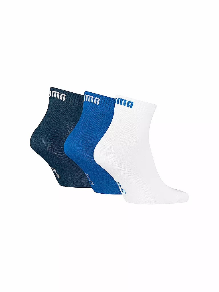 PUMA | Chaussettes de loisirs Quarter Plain, lot de 3 |