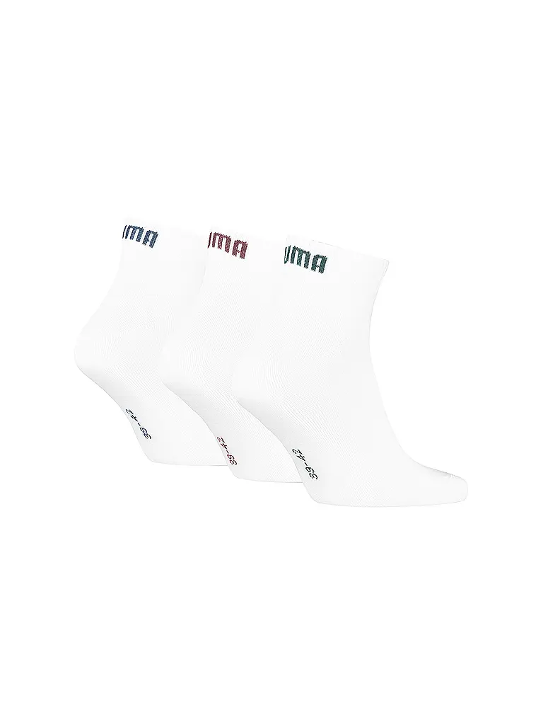 PUMA | Chaussettes de loisirs Quarter Plain, lot de 3 |