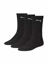 PUMA | Chaussettes de sport Crew, lot de 3 | Noir