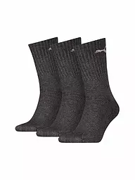 PUMA | Chaussettes de sport Crew, lot de 3 | Gris