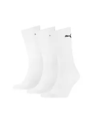 PUMA | Chaussettes de sport Crew, lot de 3 | Blanc