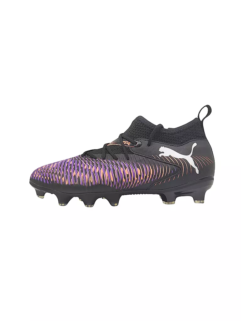 PUMA | Chaussures de foot à crampons pour enfants Future 8 Match FG/AG | Noir