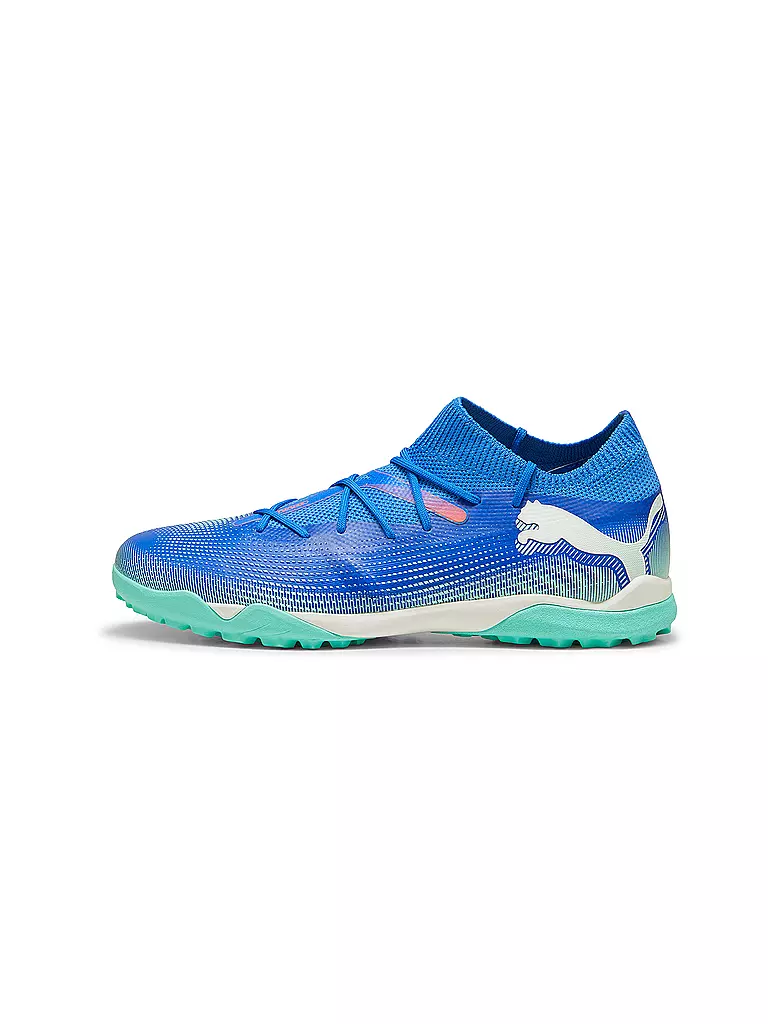 PUMA | Chaussures de foot gazon synthétique Future 7 Match TT pour hommes | Turquoise