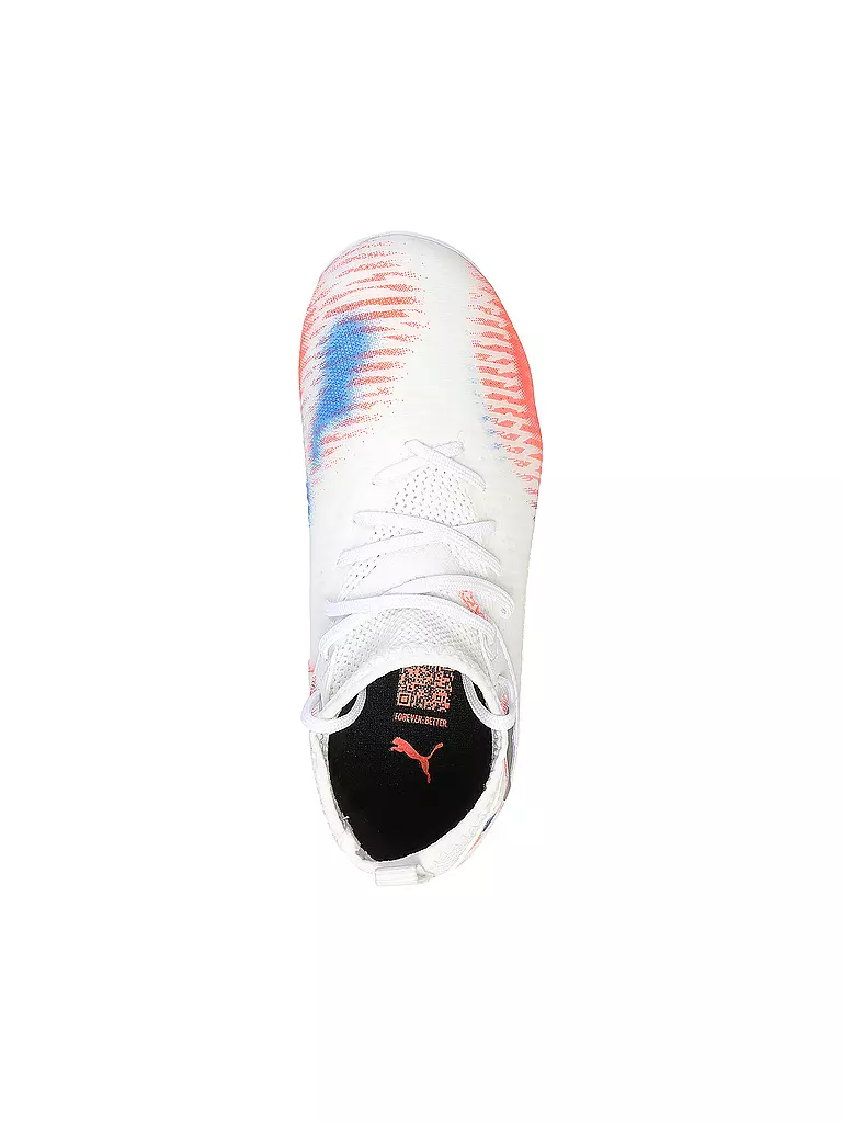 PUMA | Chaussures de football pour enfants FUTURE 8 MATCH FG/AG Jr à crampons | Blanc