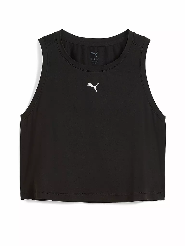 PUMA | Débardeur de fitness court Cloudspun pour femmes | Noir