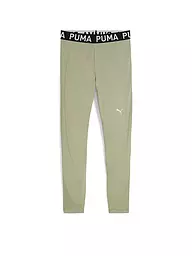 PUMA | Débardeur de fitness femme Strong Logo | Vert clair