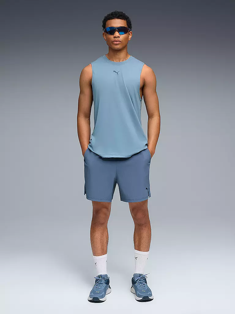 PUMA | Débardeur de fitness homme CLOUDSPUN | Bleu clair