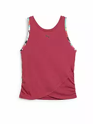 PUMA | Débardeur de fitness tropical pour femmes | Rouge