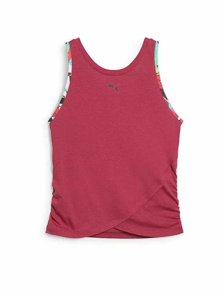 PUMA | Débardeur de fitness tropical pour femmes | Rouge