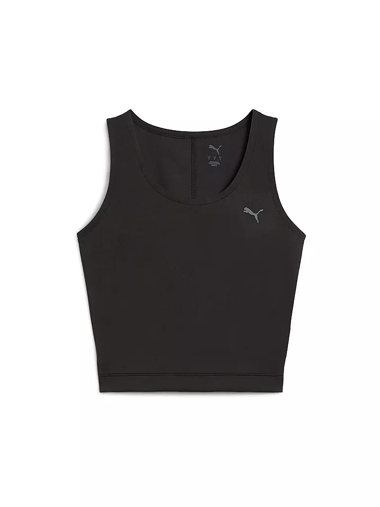 PUMA | Débardeur de yoga CLOUDSPUN Twist pour femmes | Noir
