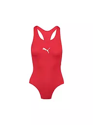 PUMA | Damen Badeanzug Racerback | Rouge
