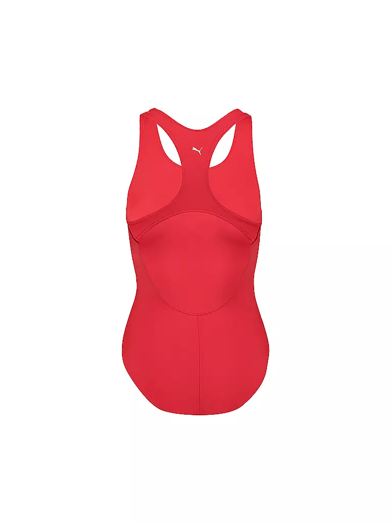 PUMA | Damen Badeanzug Racerback | Rouge