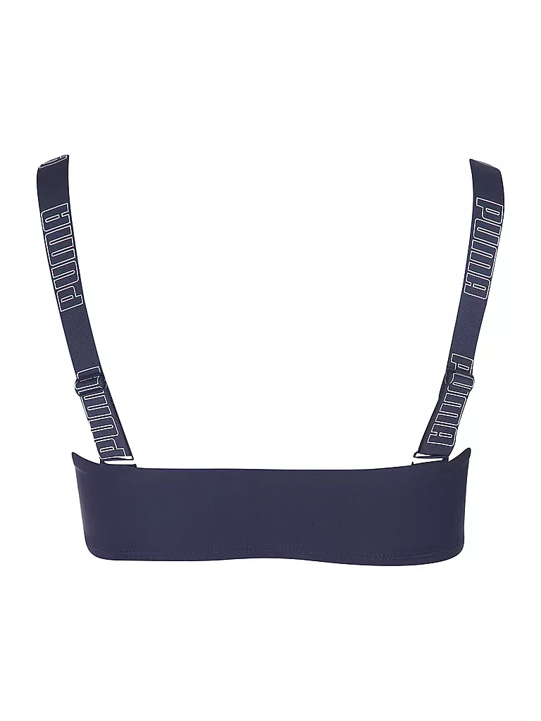 PUMA | Damen Bikinioberteil Bandeau | Bleu foncé