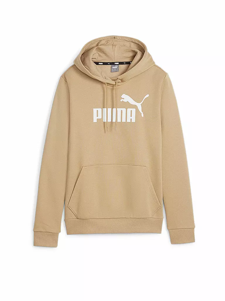 PUMA | Damen Hoodie ESS Logo | Camel