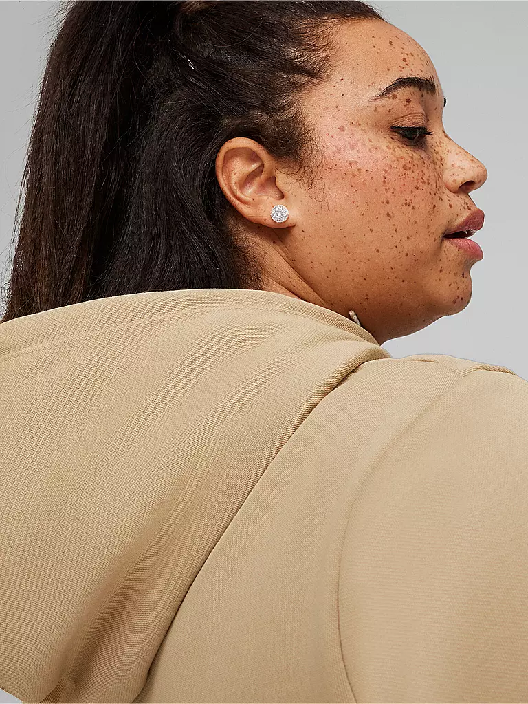 PUMA | Damen Hoodie ESS Logo | Camel
