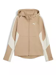 PUMA | Damen Kapuzenjacke Evostripe | Camel