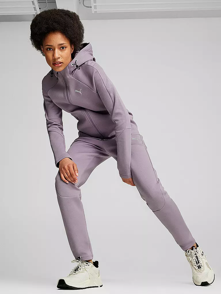 PUMA | Damen Kapuzenjacke Evostripe | Lilas