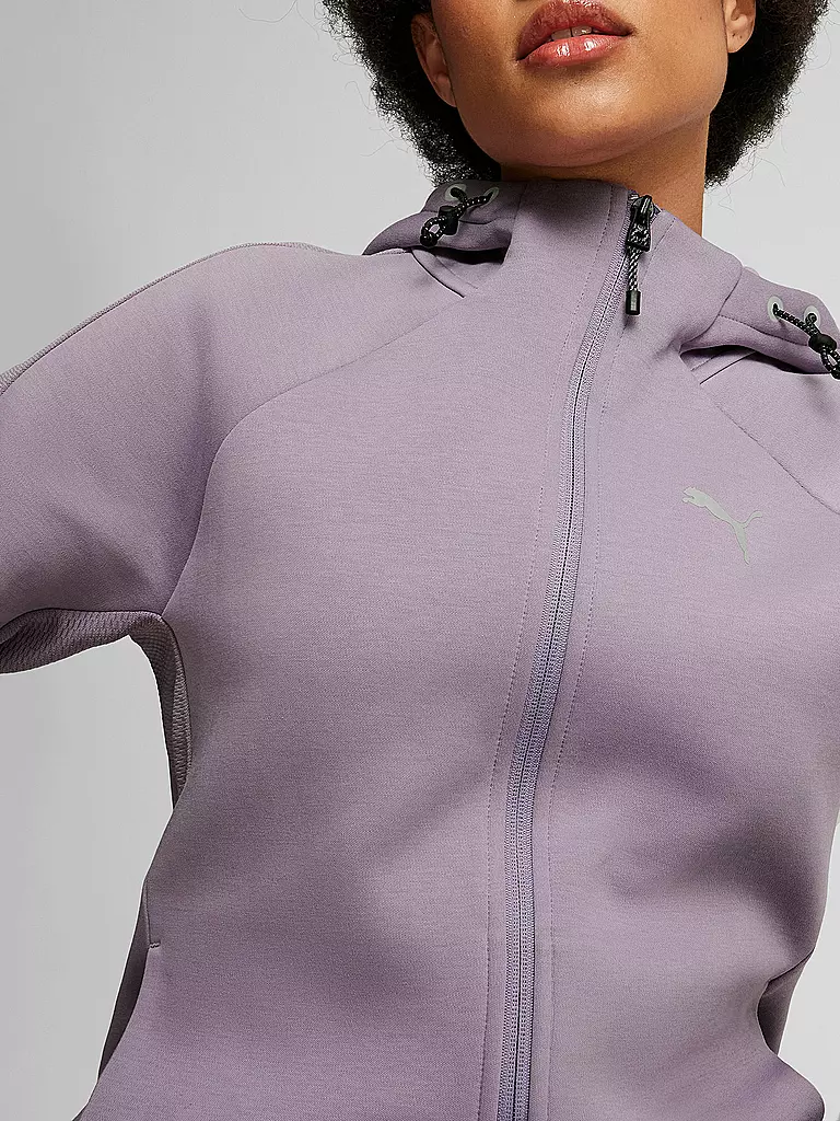 PUMA | Damen Kapuzenjacke Evostripe | Lilas