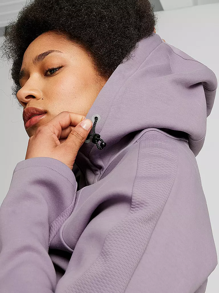 PUMA | Damen Kapuzenjacke Evostripe | Lilas