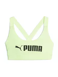 PUMA | Damen Sport-BH Fit Medium Support | Vert