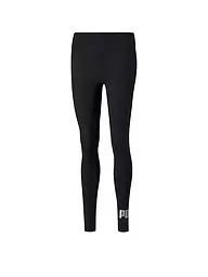 PUMA | Damen Tight Essentials Metallic | Noir